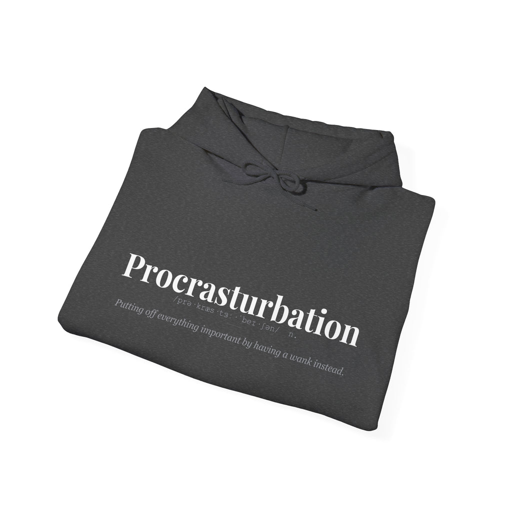 Procrasturbation hoodie