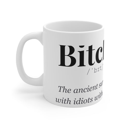 Bitchcraft mug