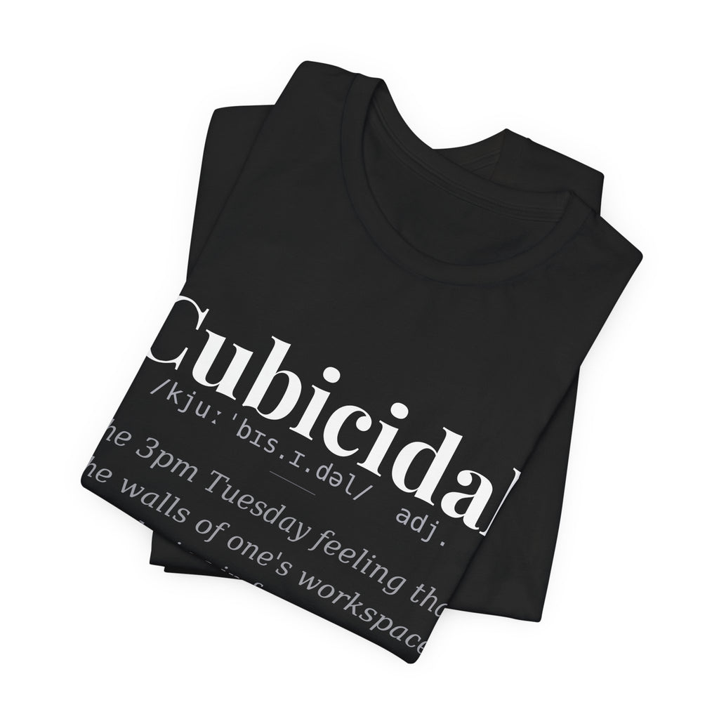 Cubicidal, Dark Definitions Tee