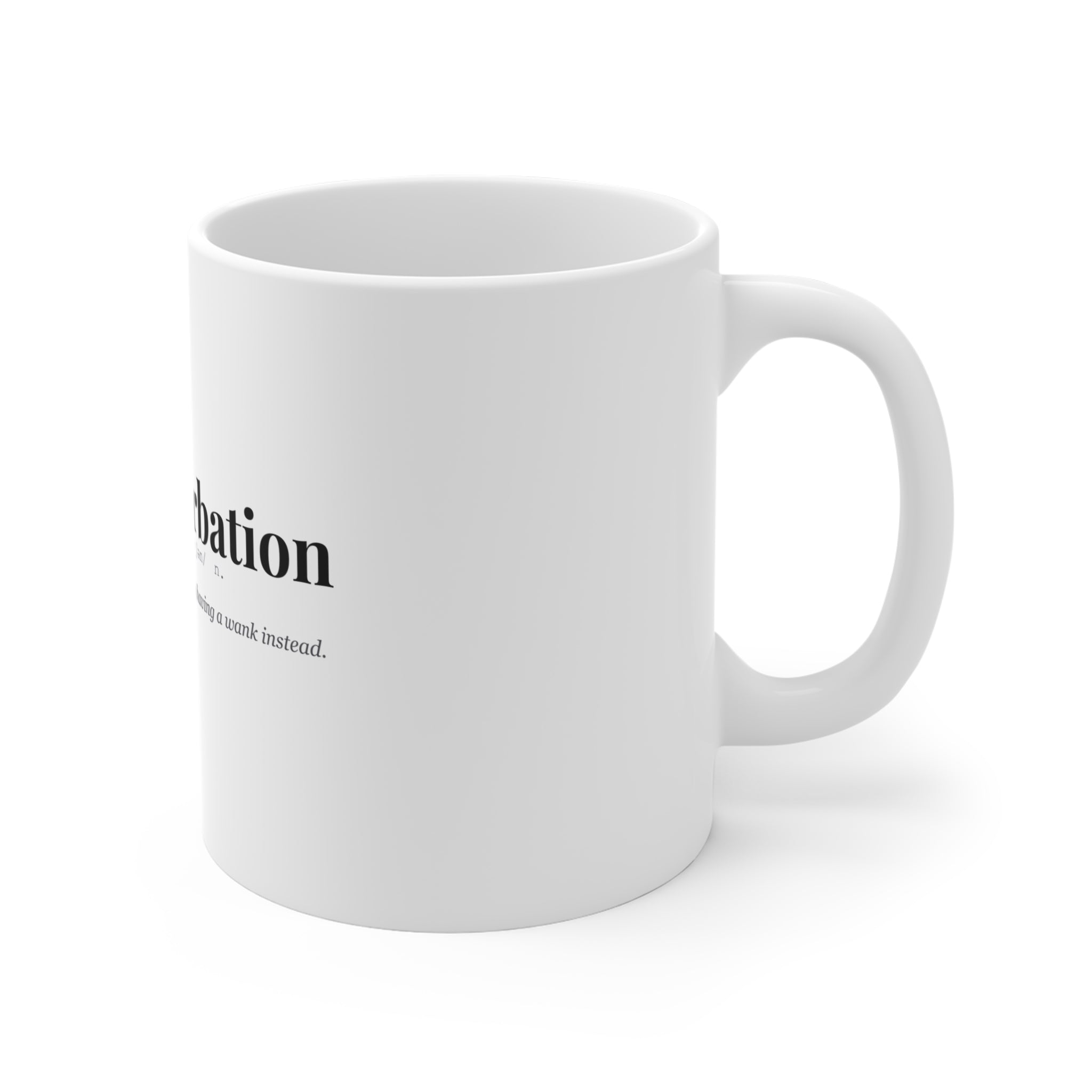Procrasturbation mug