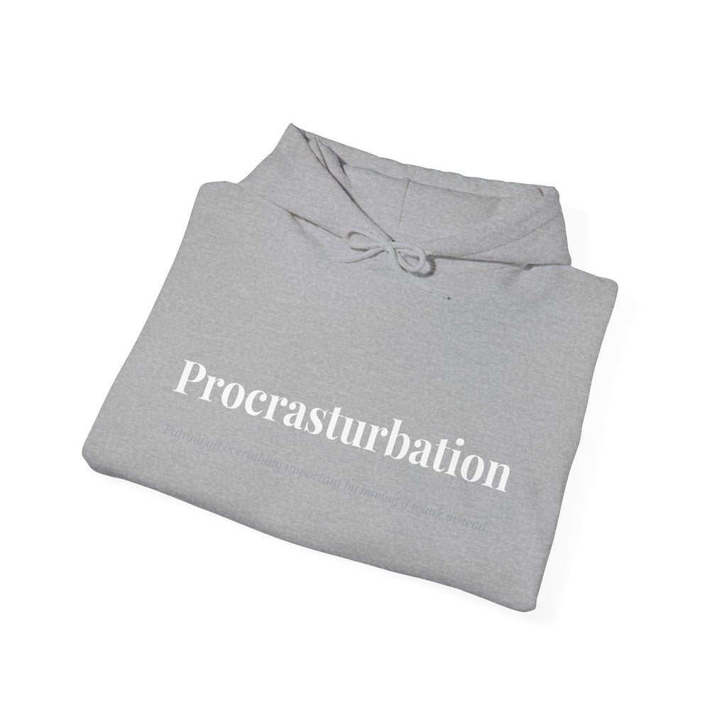 Procrasturbation hoodie