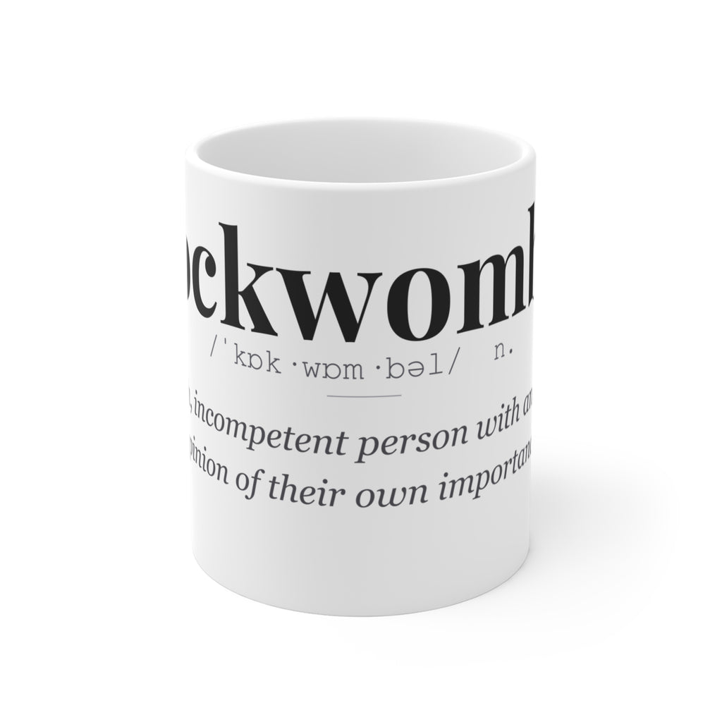 Cockwomble mug