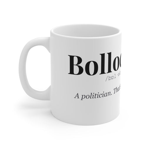 Bollocktician mug